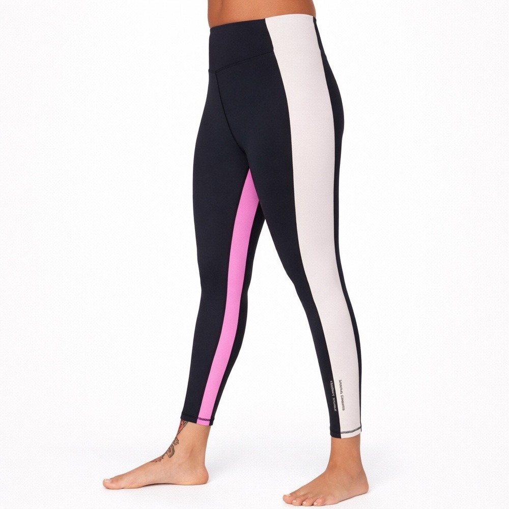 Spiritual Gangster S Embody Eco 7/8 Jersey 0712 Colorblock Full Length Leggings